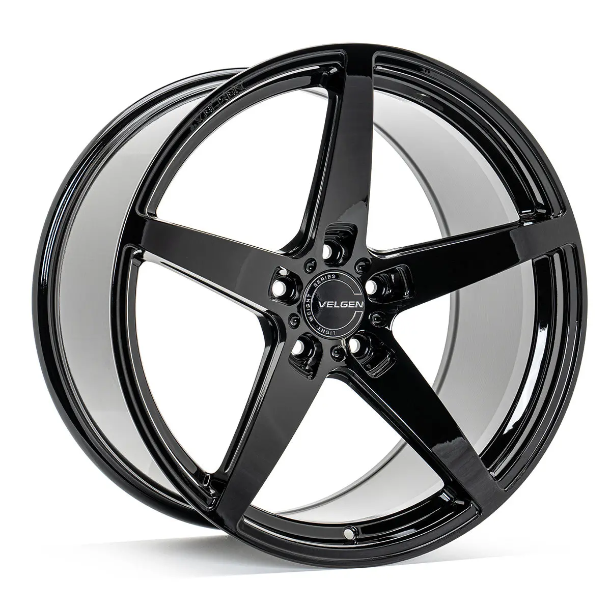 2013+ Honda Accord Velgen Classic5 V2 Wheel Set (Set Of 4) - Gloss Black - 20X9.5/20X10.5 2