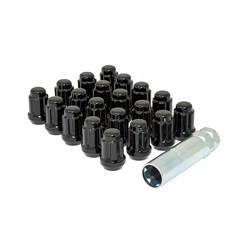 Gorilla Lug Nuts - M14 X 1.5 - Black Finish (Set Of 20) 1