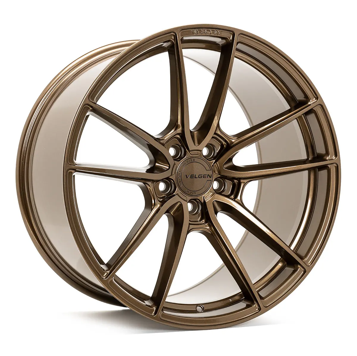 2016-2020 Ford Mustang Gt350/R Velgen Vf5 Wheel Set (Set Of 4) - Gloss Bronze - 19X11/19X11.5 2
