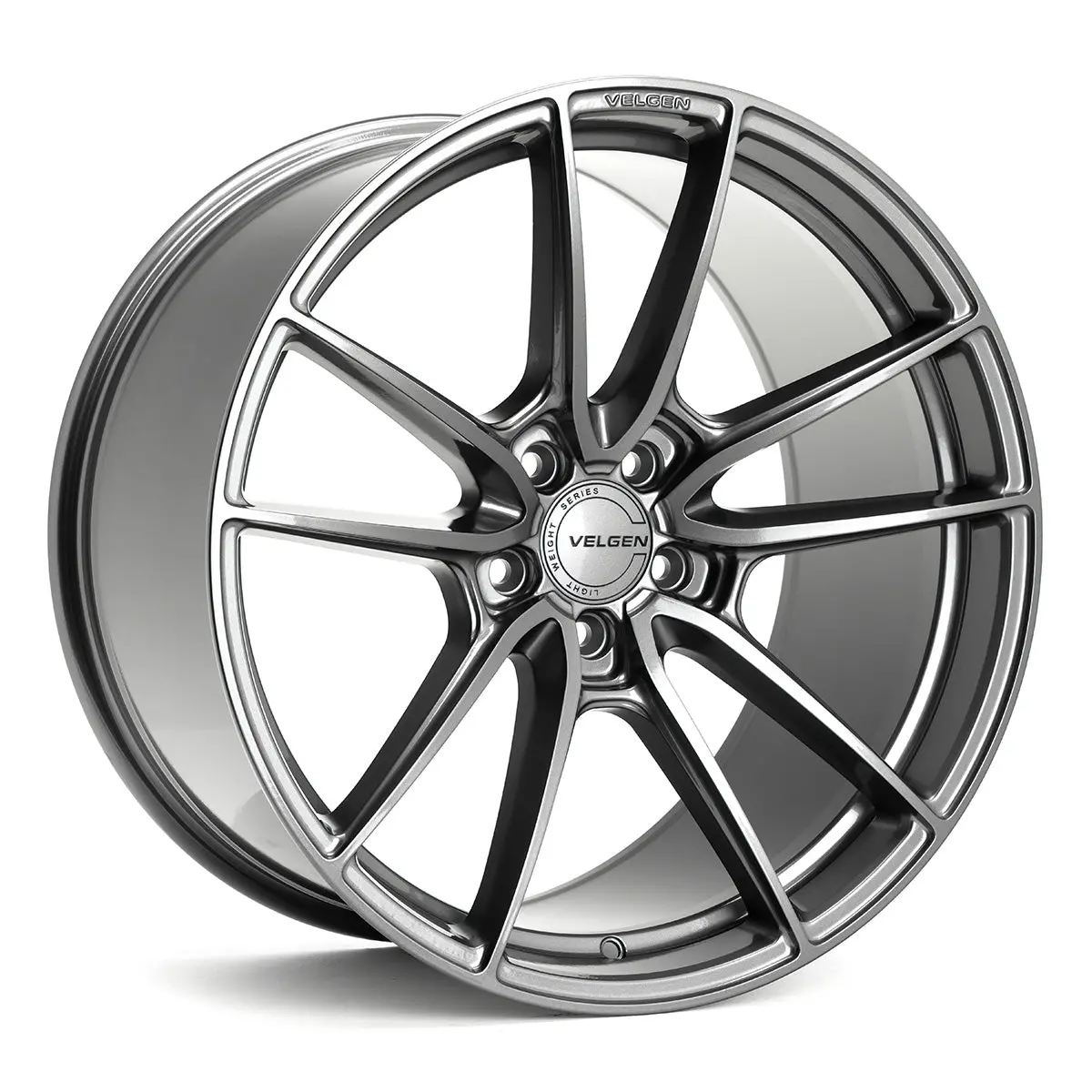 2016-2020 Ford Mustang Gt350/R Velgen Vf5 Wheel Set (Set Of 4) - Gloss Gunmetal - 20X11/20X11.5 2
