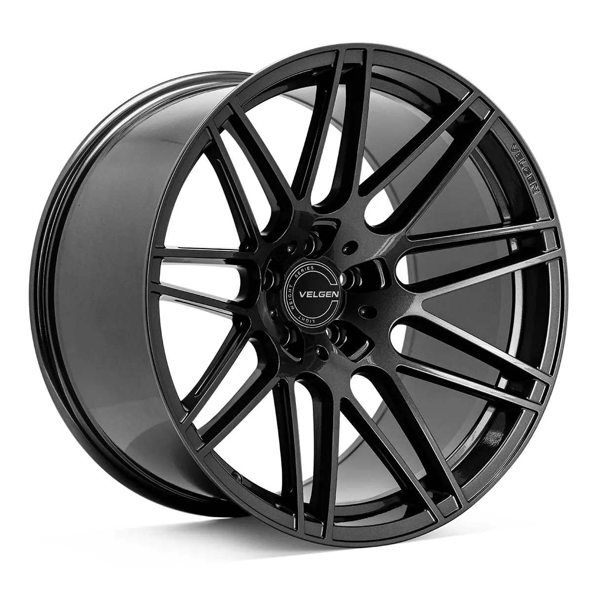 2016-2022 Chevrolet Camaro Velgen Vf9 Wheel Set (Set Of 4) - Gloss Black Sparkle - 20X10/20X11 2