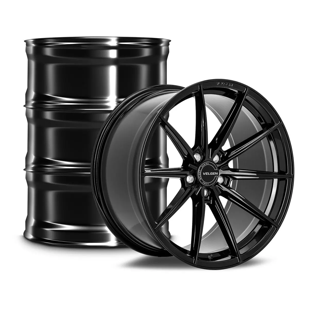 2014-2023 Jeep Grand Cherokee Velgen Vf10 Wheel Set (Set Of 4) - Gloss Black - 20X10.5 1