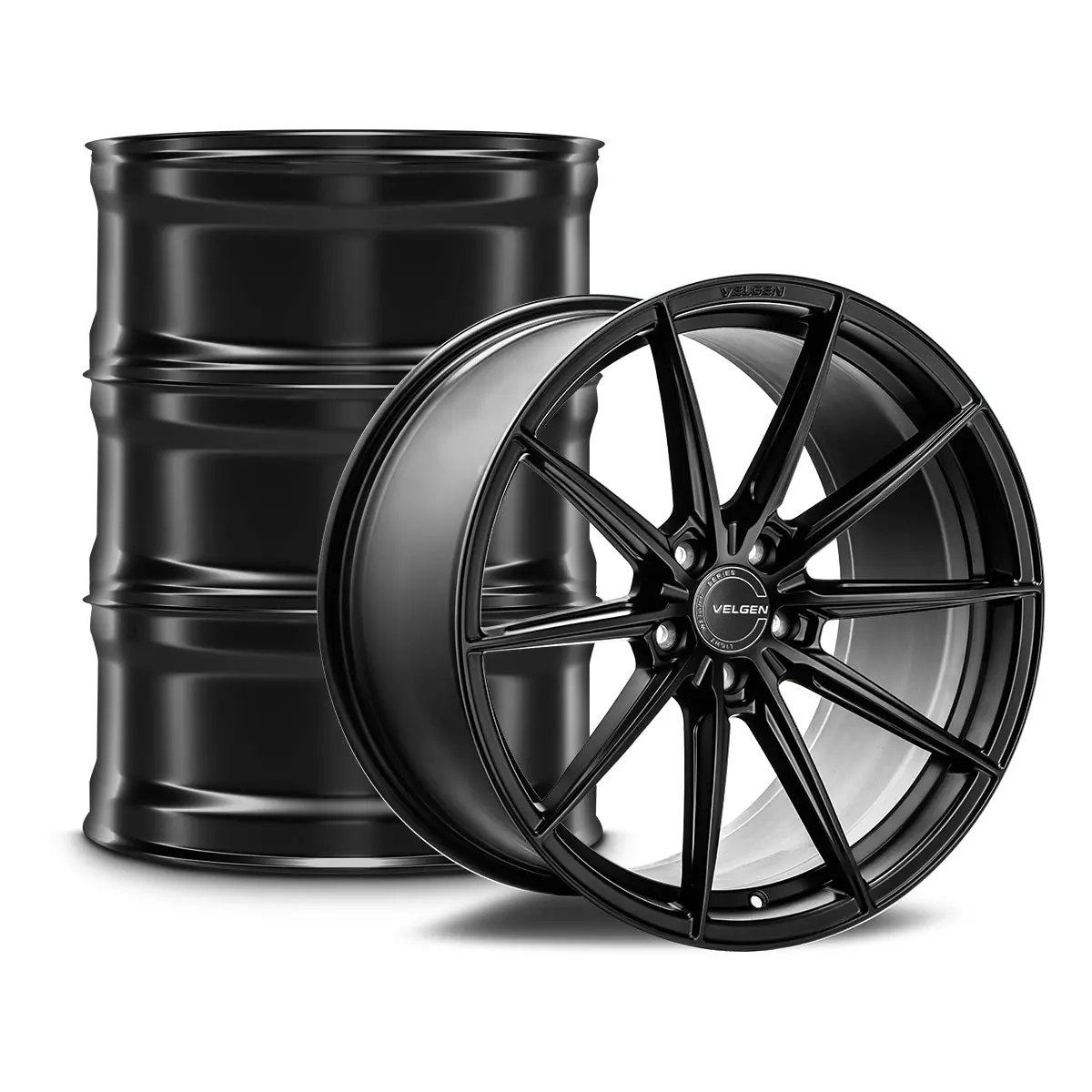 2011+ Dodge Durango Velgen Vf10 Wheel Set (Set Of 4) - Satin Black - 20X10.5 1