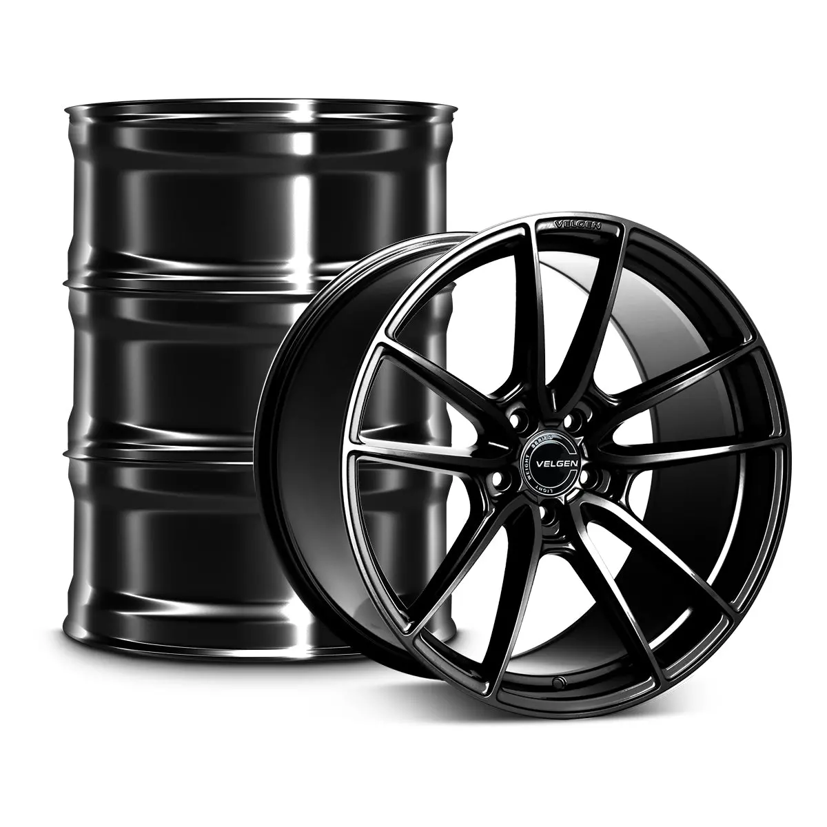 2021+ Bmw X3m/X4m Velgen Vf5 Wheel Set (Set Of 4) - Gloss Black - 20X9.5/20X11 1