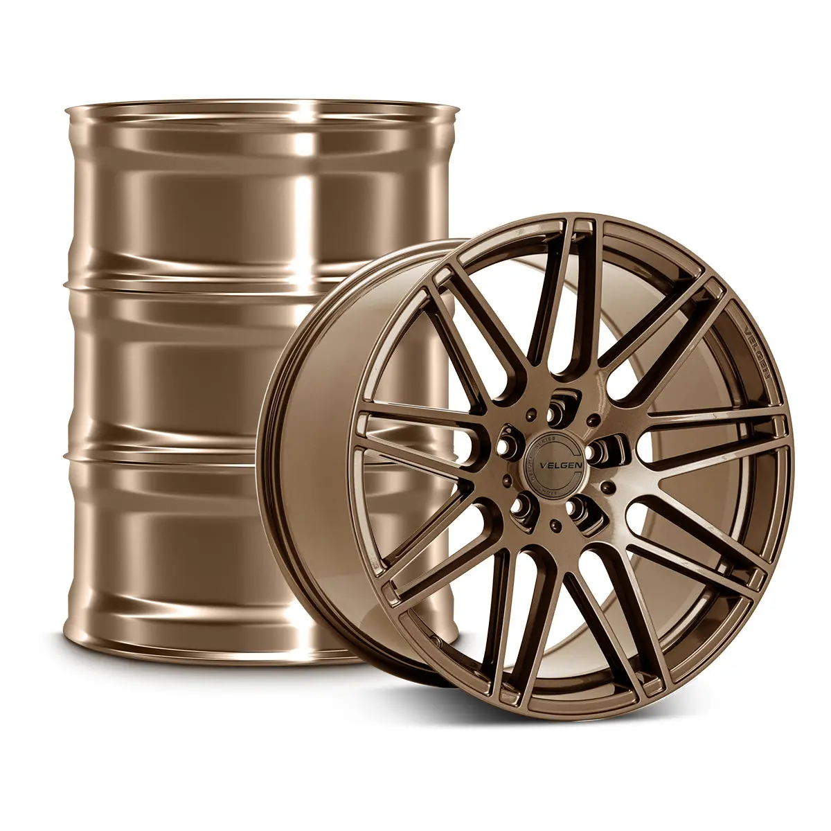 2014-2024 Infiniti Q50/Q60 Velgen Vf9 Wheel Set (Set Of 4) - Gloss Bronze - 20X9.5/20X10.5 1