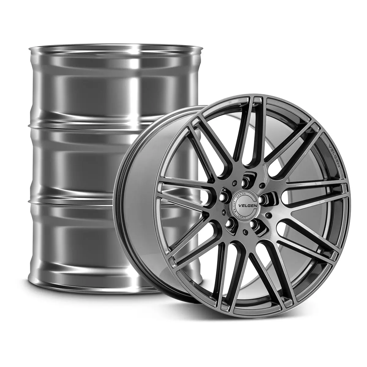 2010-2013 Infiniti G37 Velgen Vf9 Wheel Set (Set Of 4) - Gloss Gunmetal - 20X9.5/20X10.5 1