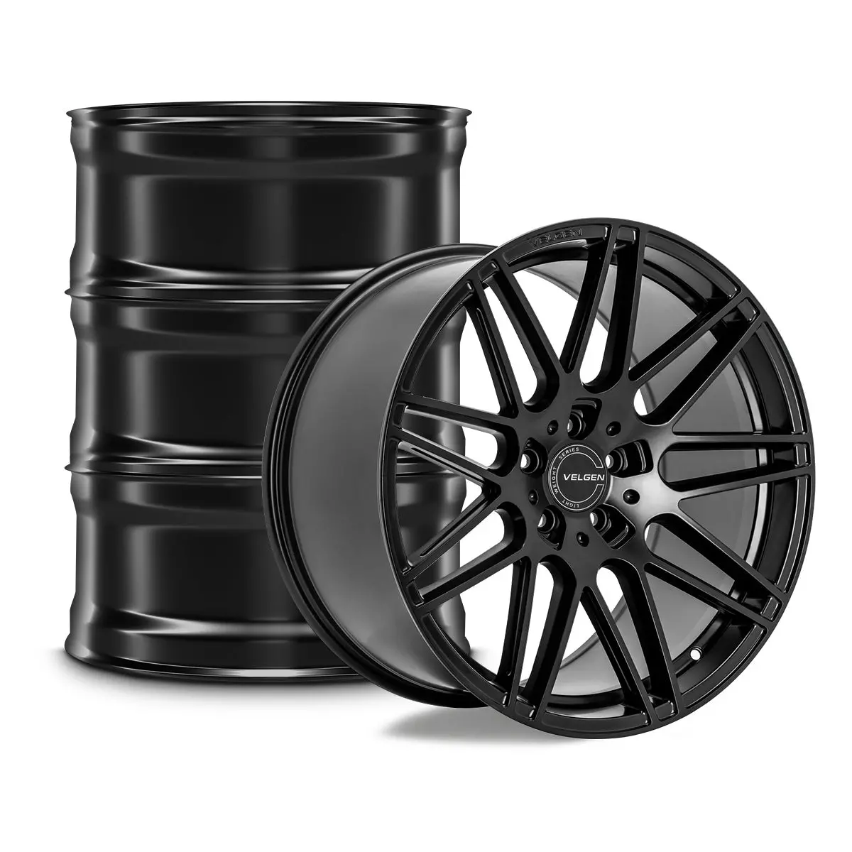2011+ Dodge Durango Velgen Vf9 Wheel Set (Set Of 4) - Satin Black - 22X10.5 1