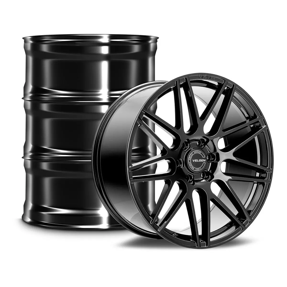 2015-2020 Gmc Yukon/Yukon Xl Vff-9 Wheel Set (Set Of 4) - Gloss Black - 24X10 1