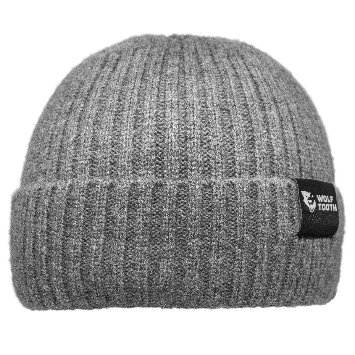 Wolf Tooth Gray Wool Beanie 1