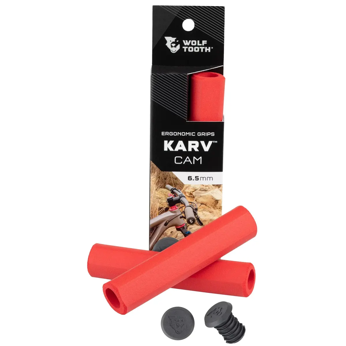 Karv Cam Grips - Red 1