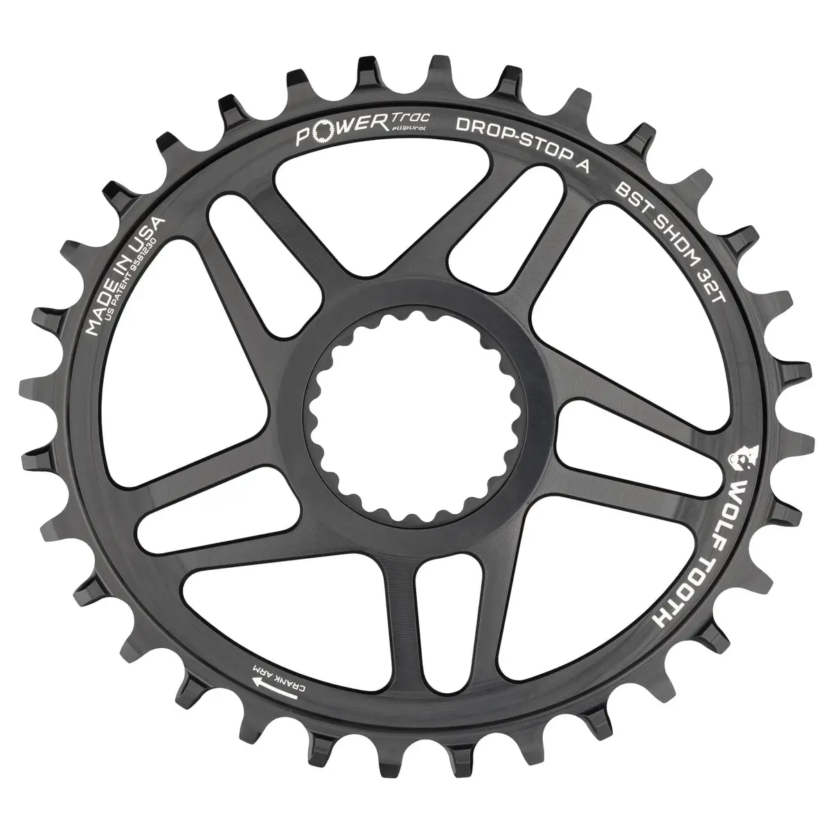 Oval Direct Mount Chainrings For Shimano Cranks 1
