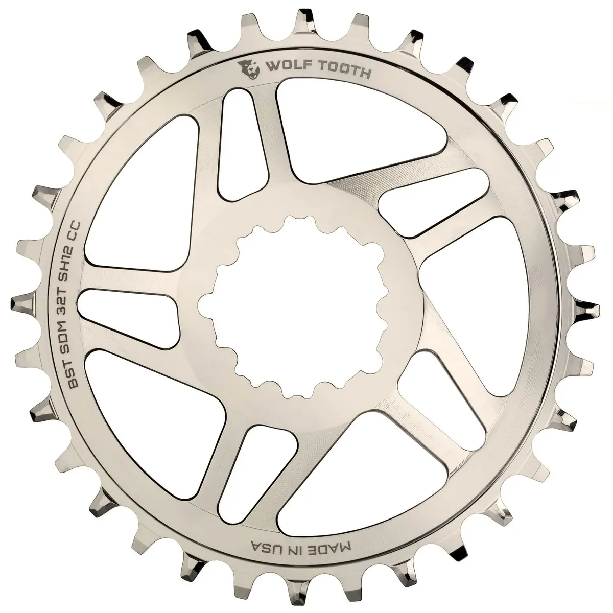 Direct Mount Chainrings For Cane Creek And Sram Cranks For Shimano 12Spd Hyperglide+ Chain 1