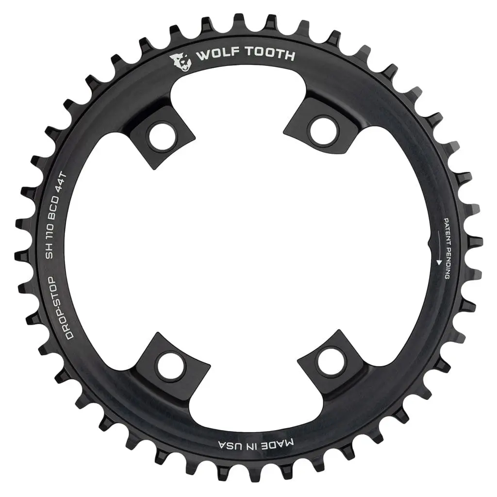 110 Bcd Asymmetric 4-Bolt Chainrings For Shimano Cranks 2