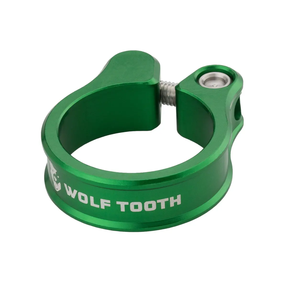 Seatpost Clamp - Green - 28.6 Mm 1