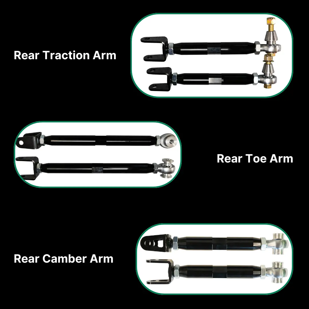 Fdf Raceshop - Nissan 350Z/ Infiniti G35 Rear Arm Bundle 1