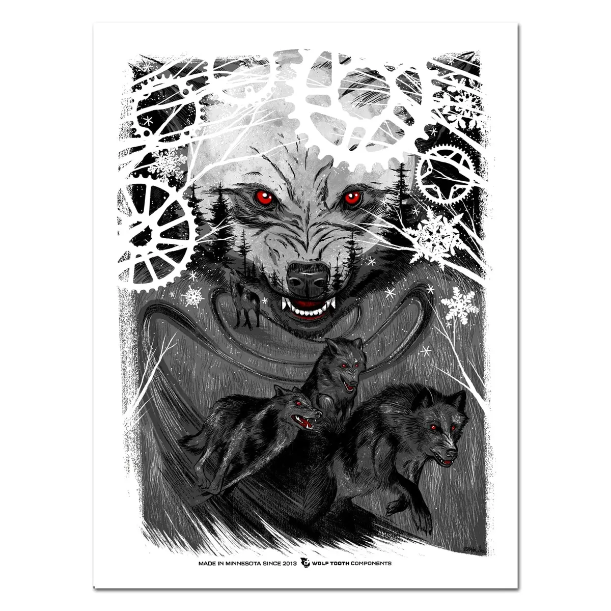 Wolf Tooth 5 Year Anniversary Print 1
