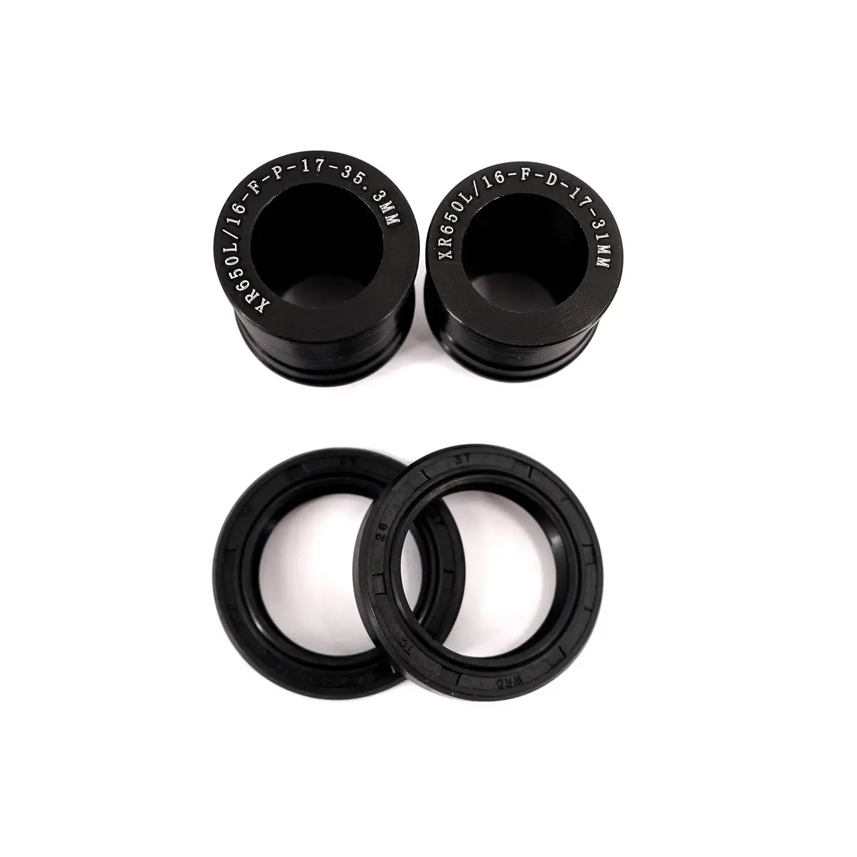 Kke Replacement Rear Black Spacers For Honda Xr650l Xr400r/600R Supermoto Cush Drive Wheels 1