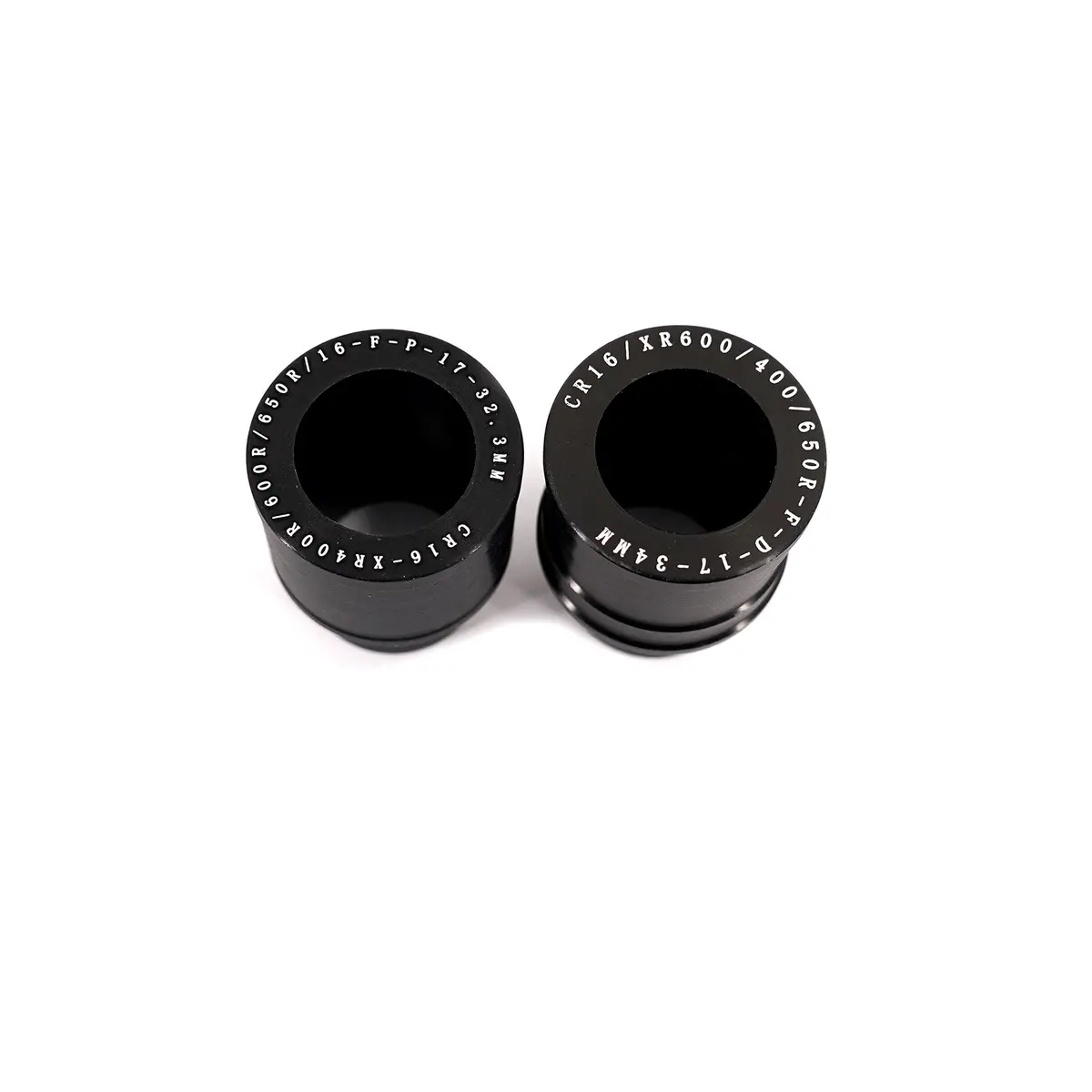 Kke Replacement Front Black Spacers For Honda Xr650r Xr400r Xr600r Dirtbike And Supermoto Wheels 1