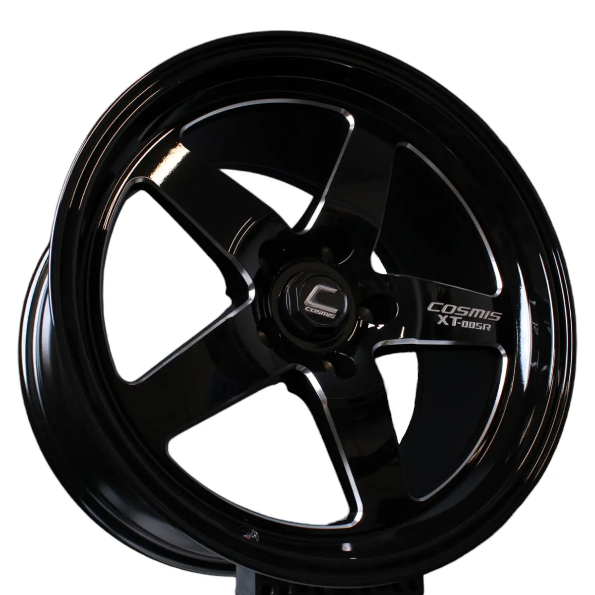Xt-005R Black | Milled Spokes | 18X10 +38 5X120 1