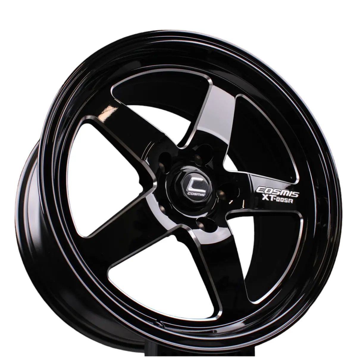 Xt-005R Black | Milled Spokes | 18X9 +30 5X120 1