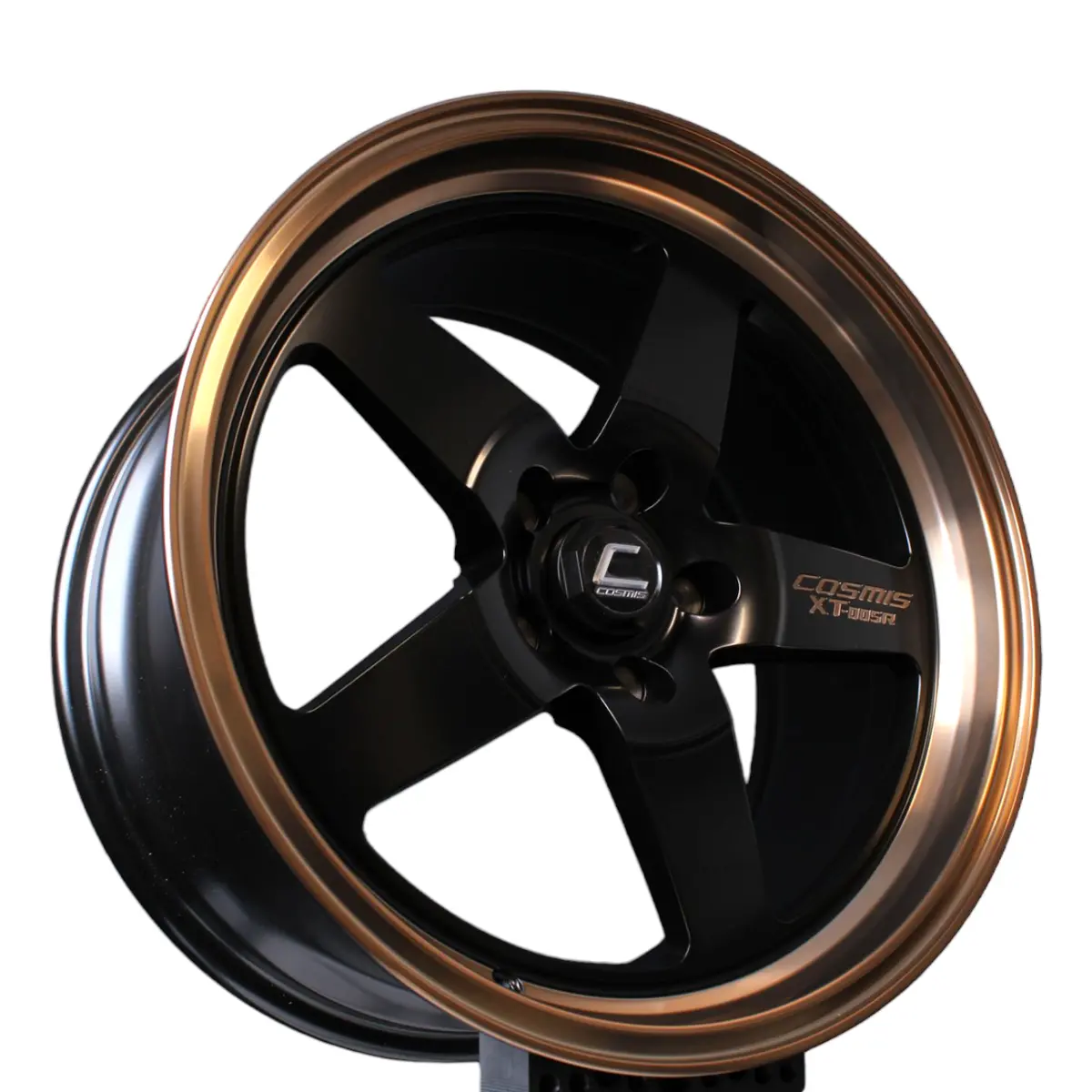 Xt-005R Flat Black | Copper Lip | 18X9 +35 5X114.3 1