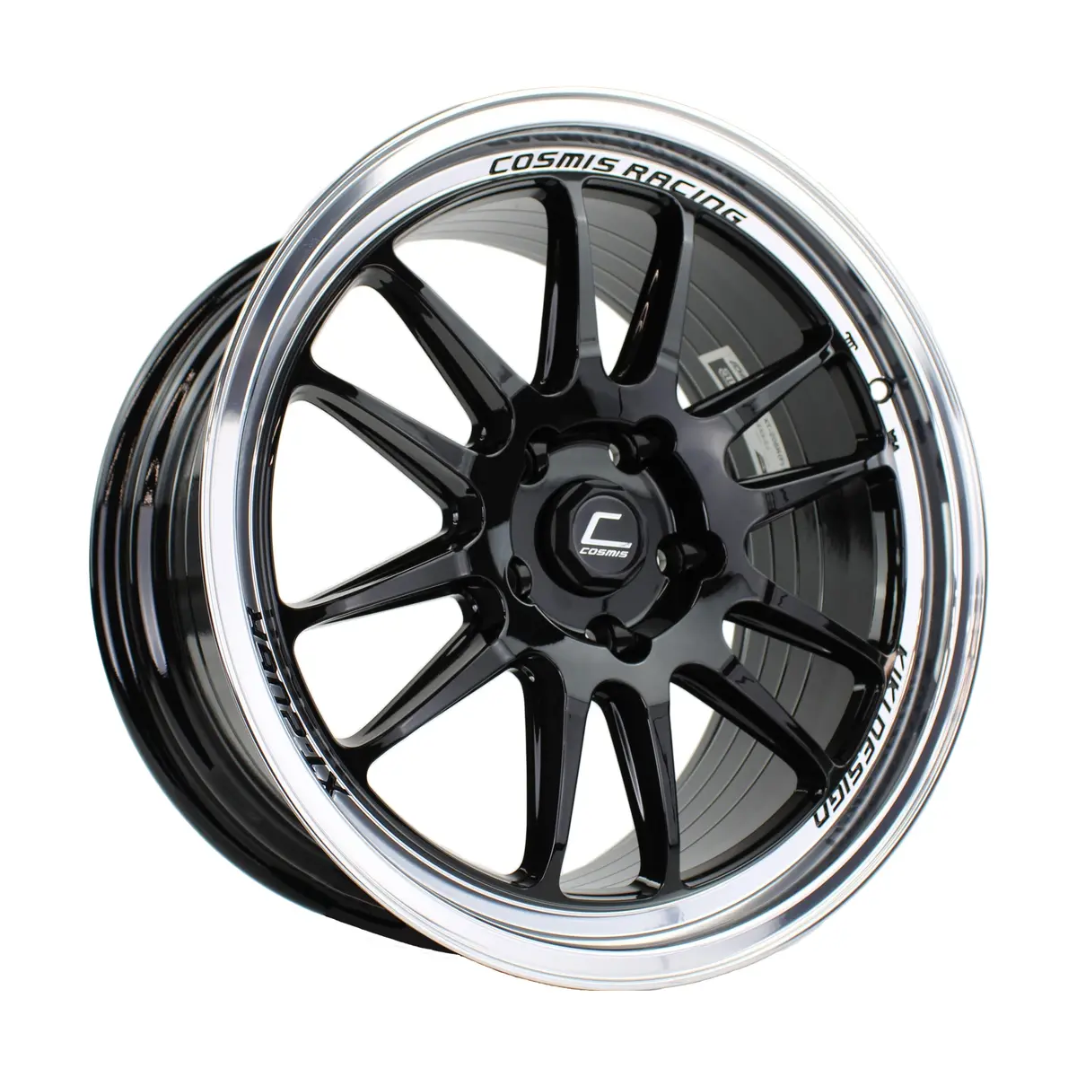 Xt-206R | Gloss Black | Polished Lip | 18X9.5 +22 5X120 1