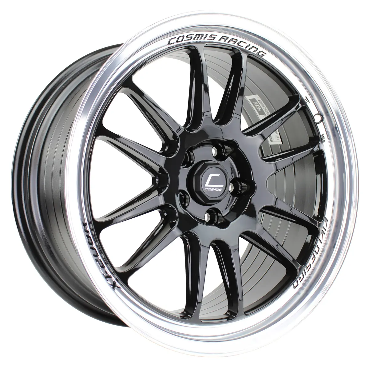 Xt-206R | Gloss Black | Polished Lip | Ford Focus | 18X9 +34 5X108 1