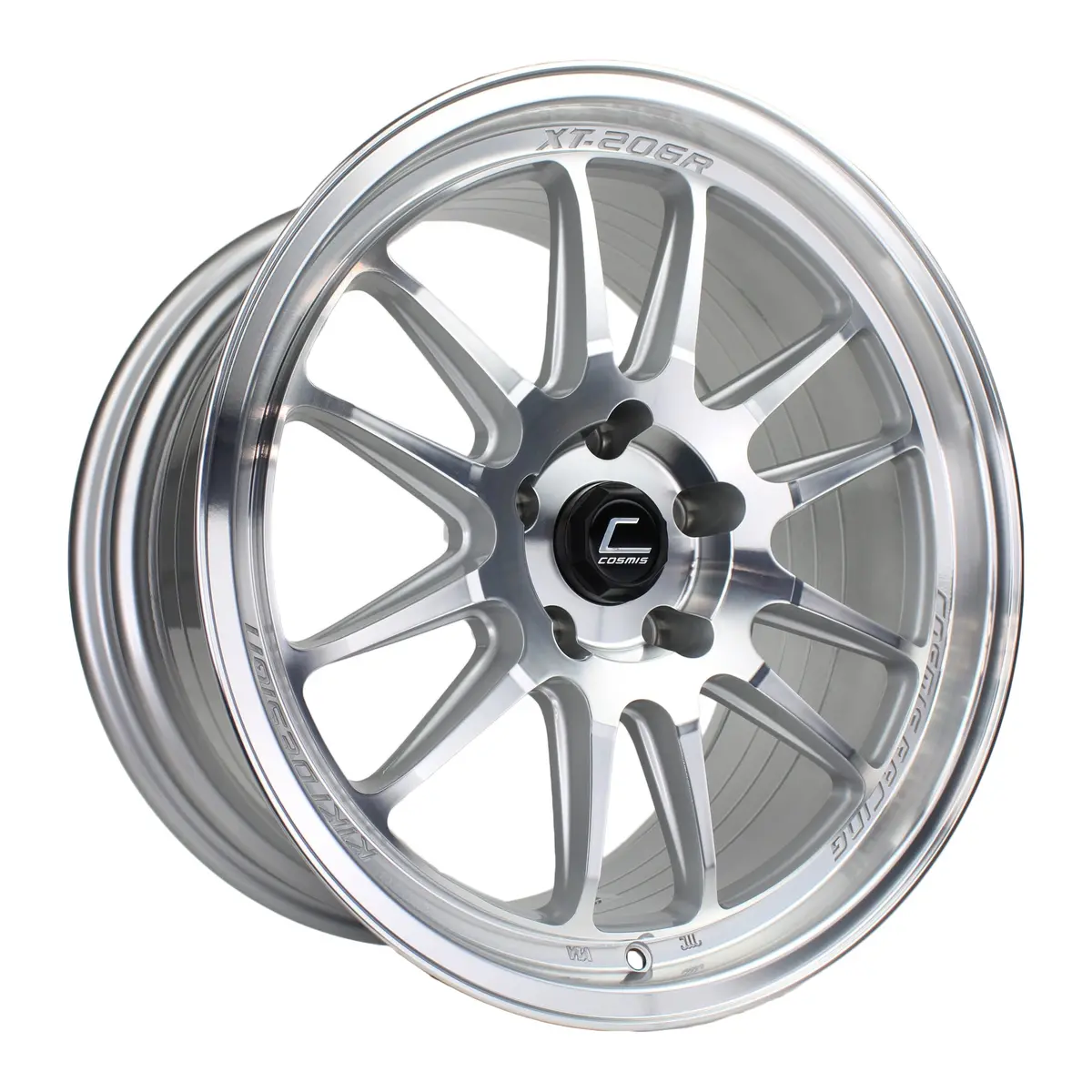 Xt-206R |  Polished Face | Silver | 18X9.5 +22 5X120 1