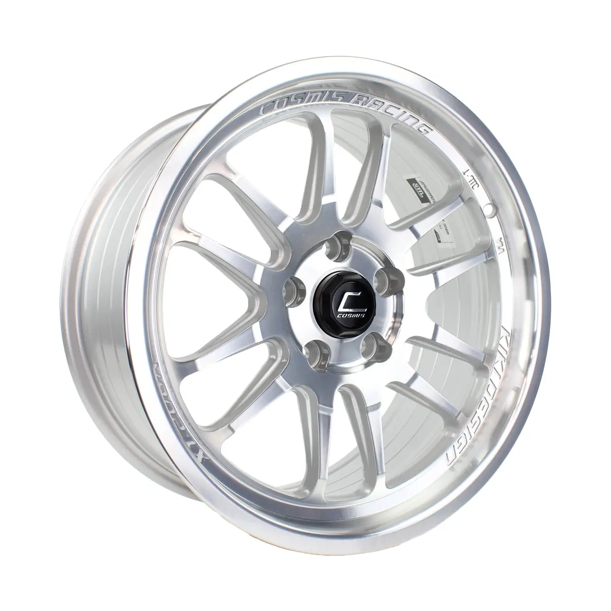 Xt-206R | Polished Face | Gloss Silver 17X8 +30 5X114.3 1