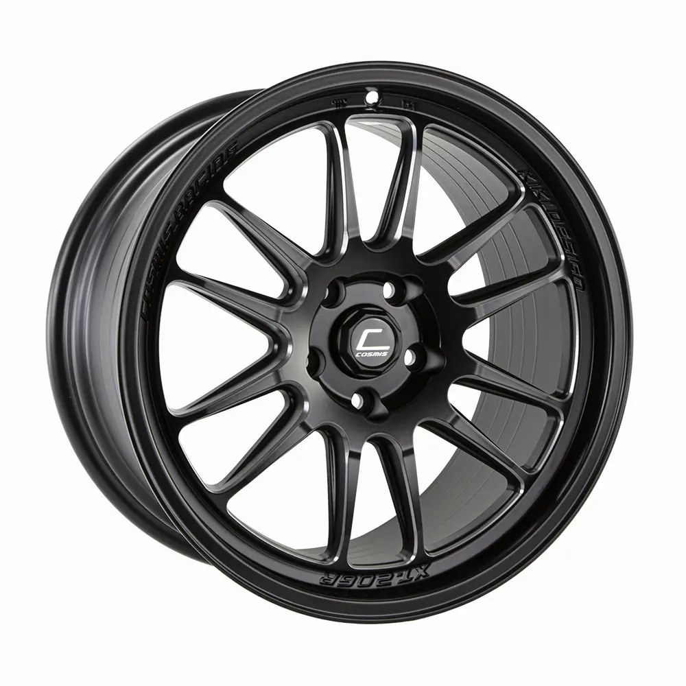 Xt-206R | Flat Black | Milled Spokes | 18X9.5 +38 5X114.3 1