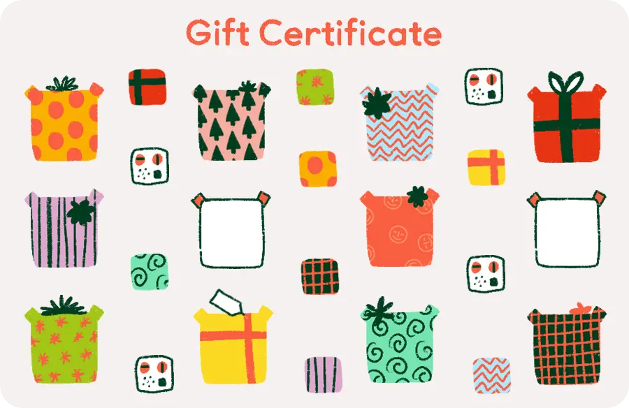 Gift Certificate 1