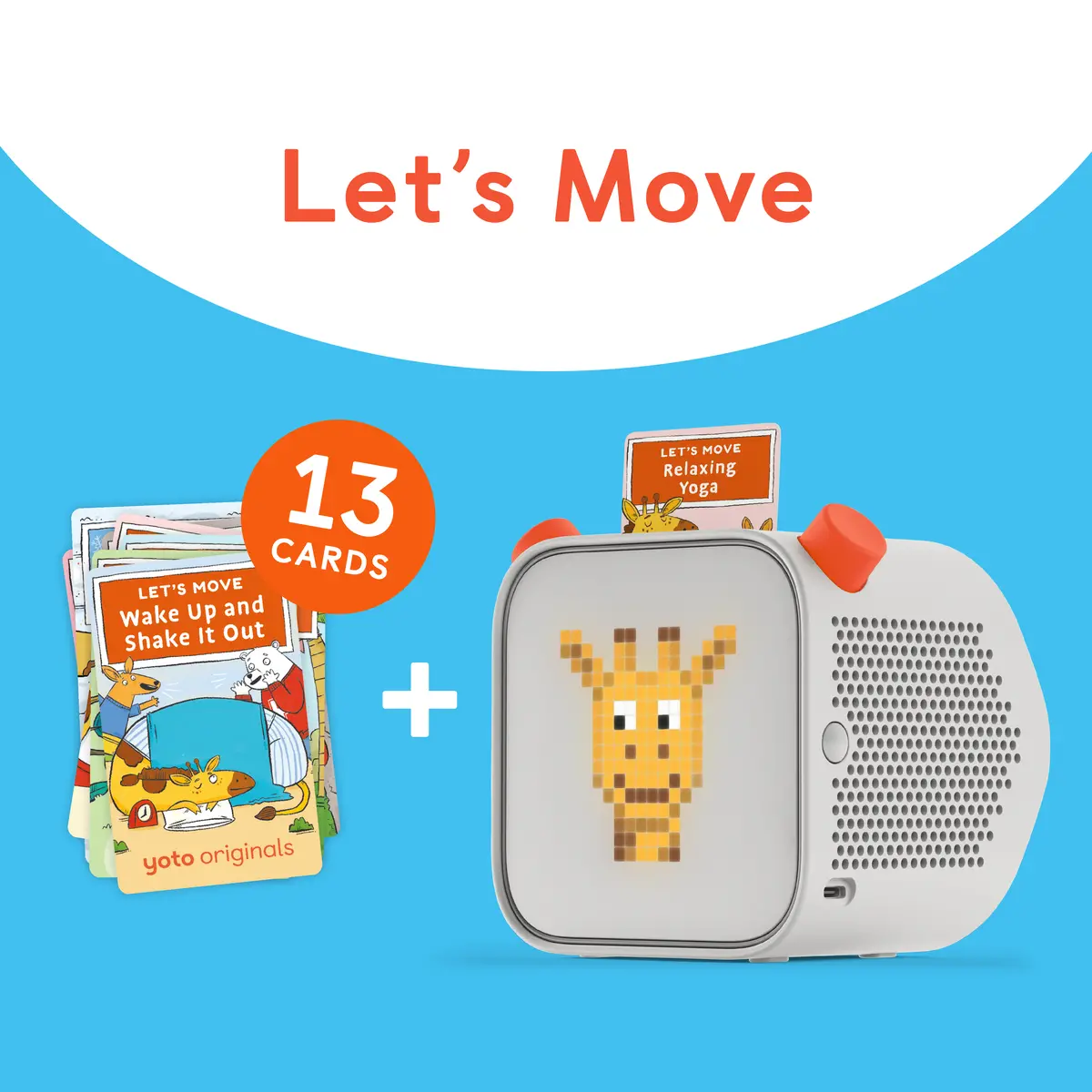 Yoto Player + Let's Move Bundle 1