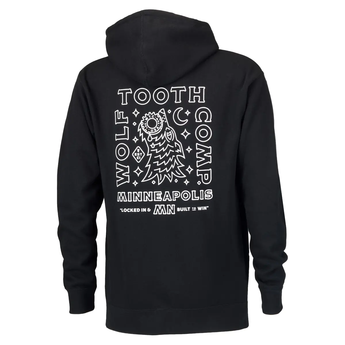 Wolf Tooth Locked In Zip Hoodie 1