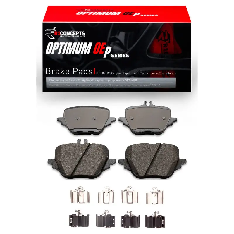 R1 2023-2025 Mercedes-Benz C43 Amg Rear R1 Optimum Oe Pads & Hardware Kit 1