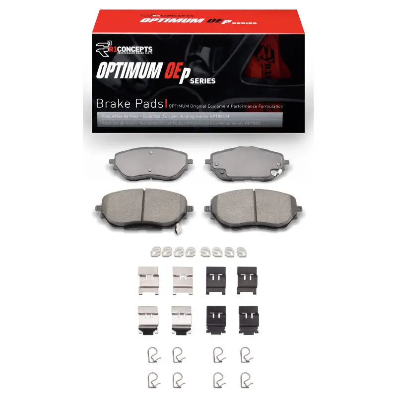 R1 18-22 Toyota C-Hr Front Optimum Oe Pads & Hardware Kit 1