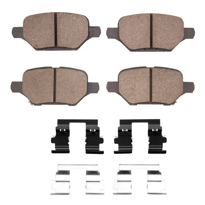 R1 18-22 Buick Encore Rear Ceramic Pads & Hardware Kit 1