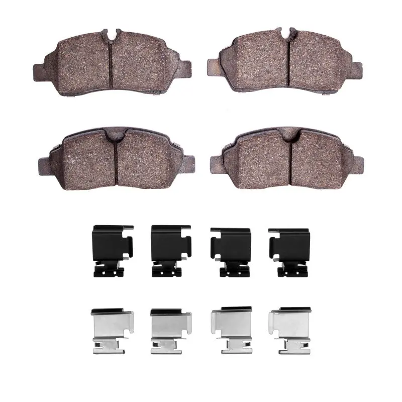 R1 15-19 Ford Transit-350/Srw Rear Semi Met Pads & Hardware Kit 1