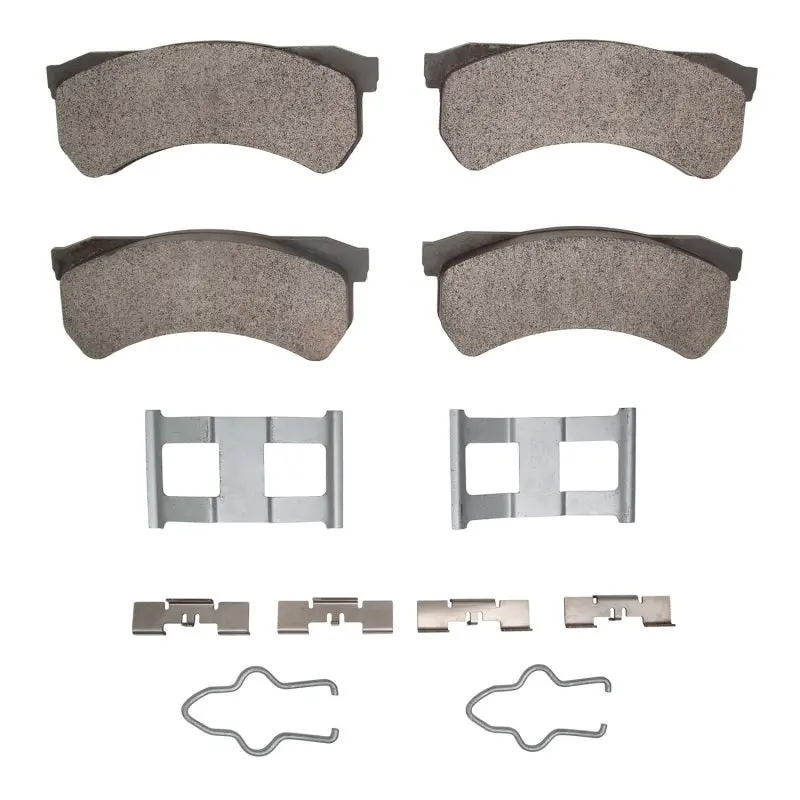 R1 16-24 Freightliner Mt35 Front/Rear Semi Met Pads & Hardware Kit 1