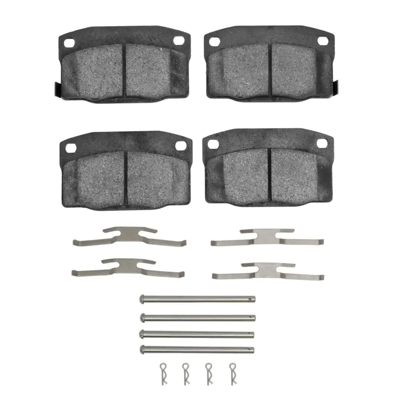 R1 88-93 Pontiac Lemans Front Semi Met Pads & Hardware Kit 1