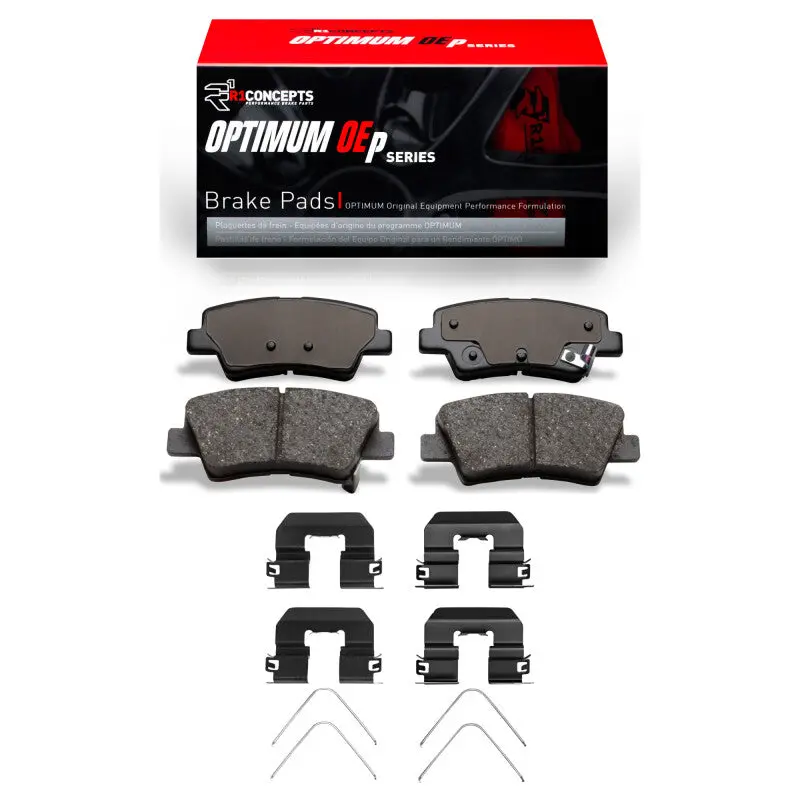 R1 2017-2025 Hyundai Nexo Rear R1 Optimum Oe Pads & Hardware Kit 1