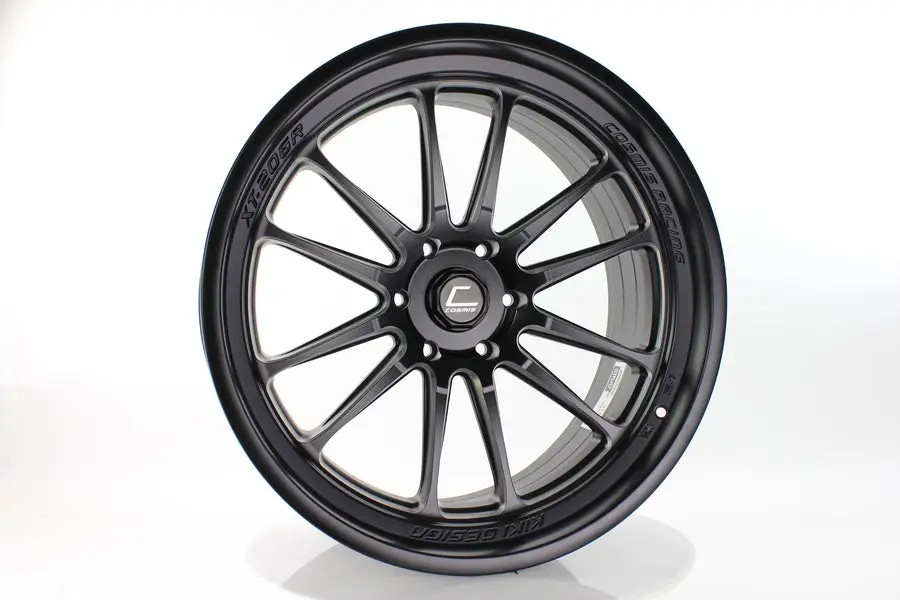 Cosmis Wheels Xt-206R Flat Black W/ Machined Spokes Wheel 22X10 +0 6×135 2