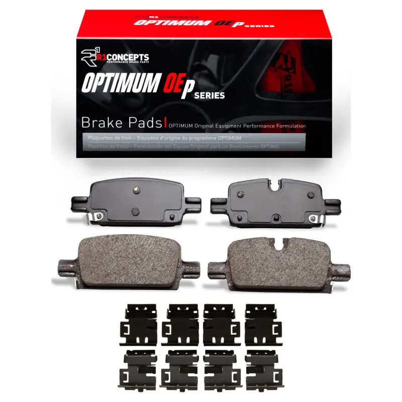 R1 2019-2026 Acura Zdx Rear R1 Optimum Oe Pads & Hardware Kit 1