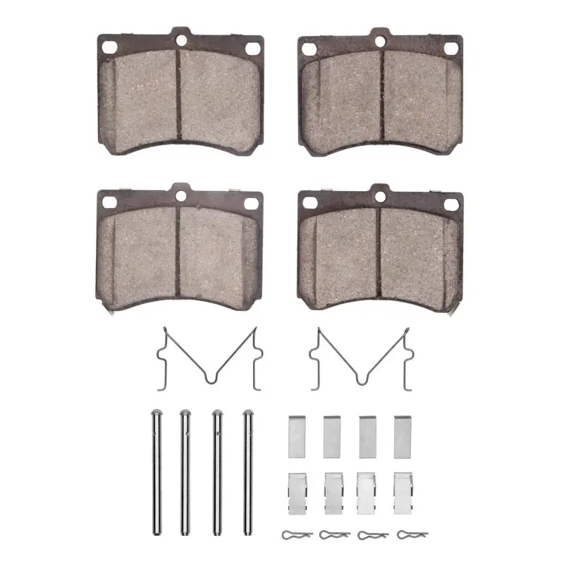 R1 90-03 Ford Escort Front Optimum Oe Pads & Hardware Kit 1
