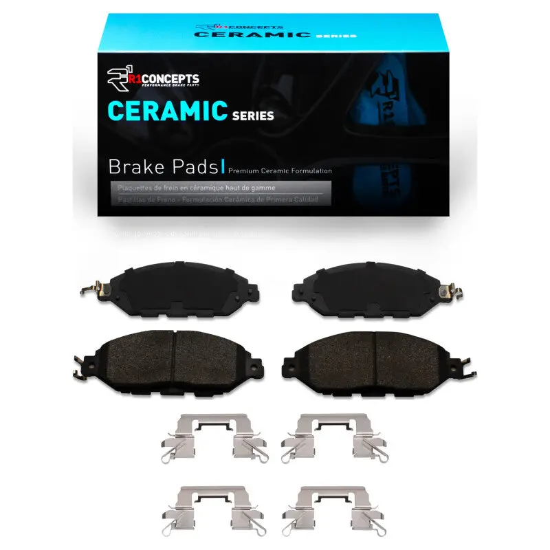 R1 2013-2024 Infiniti Qx60 Front R1 Ceramic Pads & Hardware Kit 1