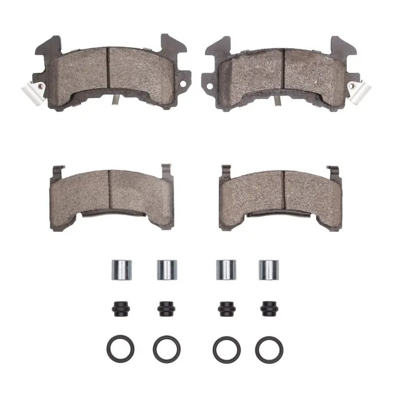 R1 82-88 Chevrolet Camaro Rear Optimum Oe Brake Pads & Hardware Kit 1
