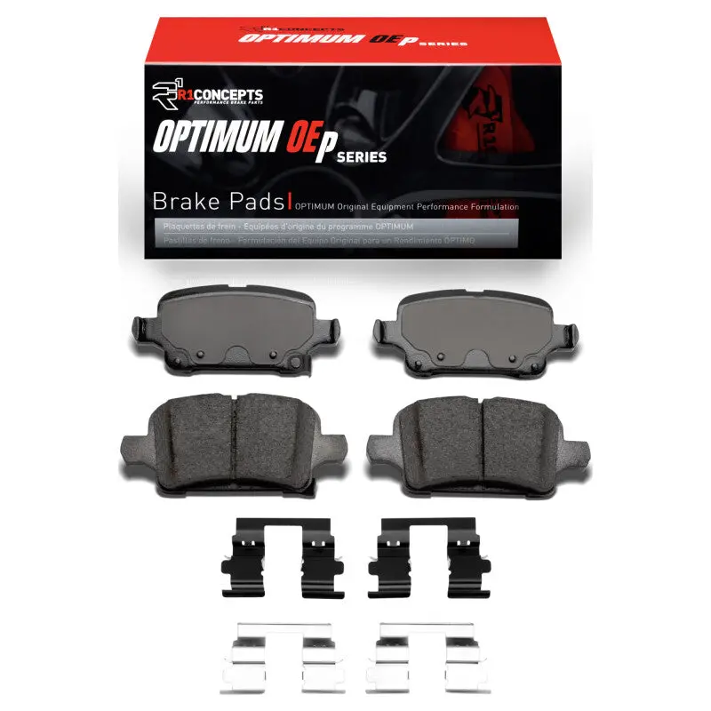 R1 16-23 Buick Regal Tourx Rear Optimum Oe Pads & Hardware Kit 1