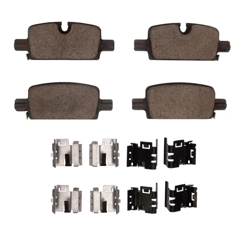 R1 2019-2026 Acura Zdx Rear Performance Off-Road/Tow Brake Pads & Hardware Kit 1