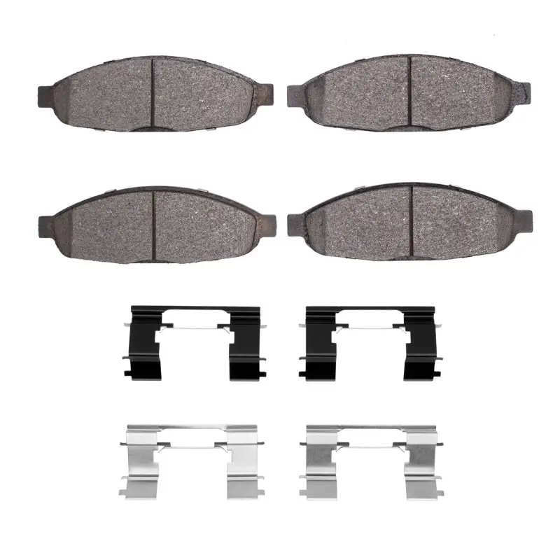 R1 04-08 Chrysler Pacifica Front Semi Met Pads & Hardware Kit 1