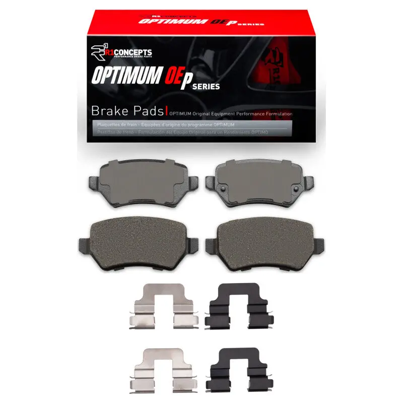 R1 02-08 Chevrolet Zafira (Mexico) Rear Optimum Oe Pads & Hardware Kit 1