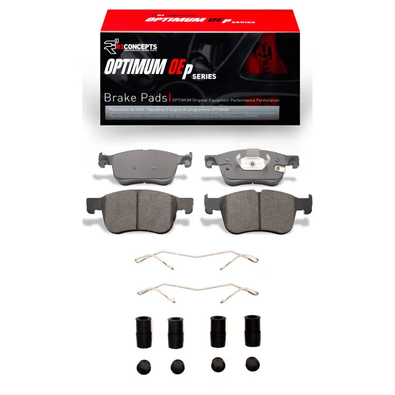 R1 20-25 Ford Bronco Sport Front Optimum Oe Brake Pads & Hardware Kit 1